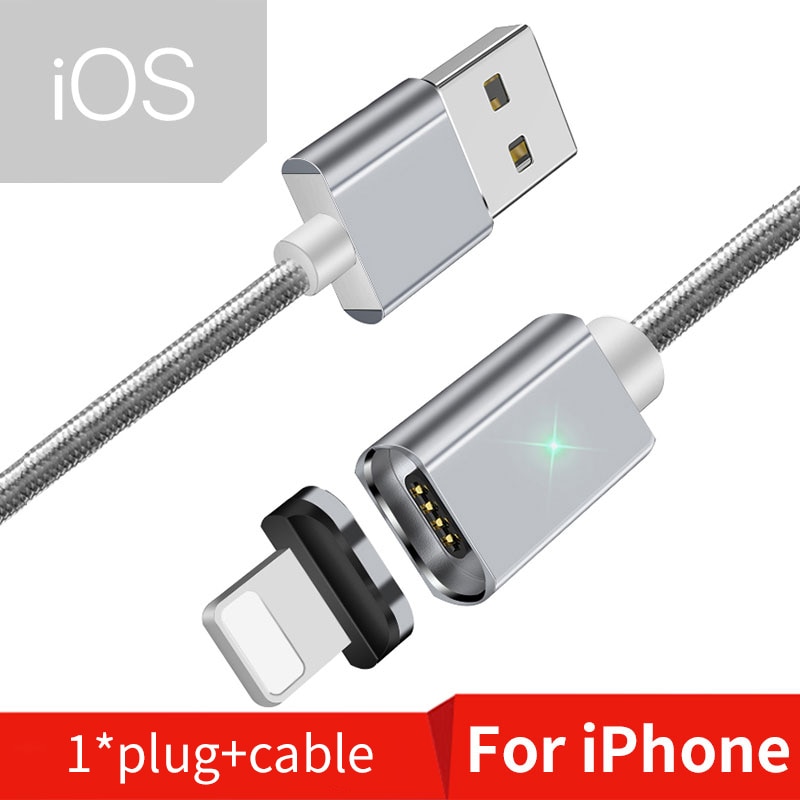 Silver iOS Cable