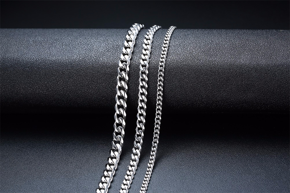 Stainless Steel Men's Choker Necklace