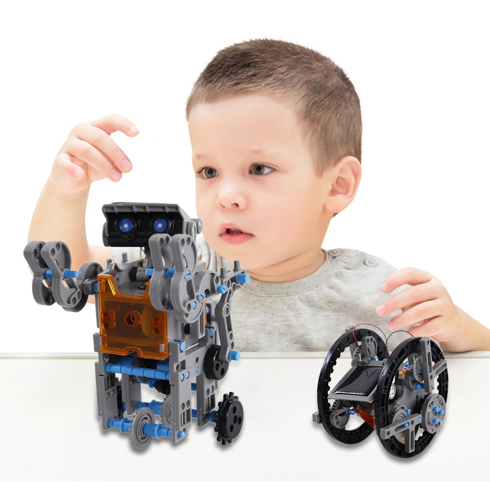 12 in 1 Educational Solar Robot Kit » Loum's General Store