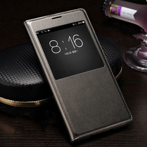 Smart Faux Leather Flip Case for Samsung Galaxy Smartphones